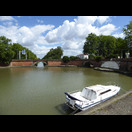 Hier in Toulouse beginnen links der Canal latéral à la Garonne und rechts der Canal du Midi